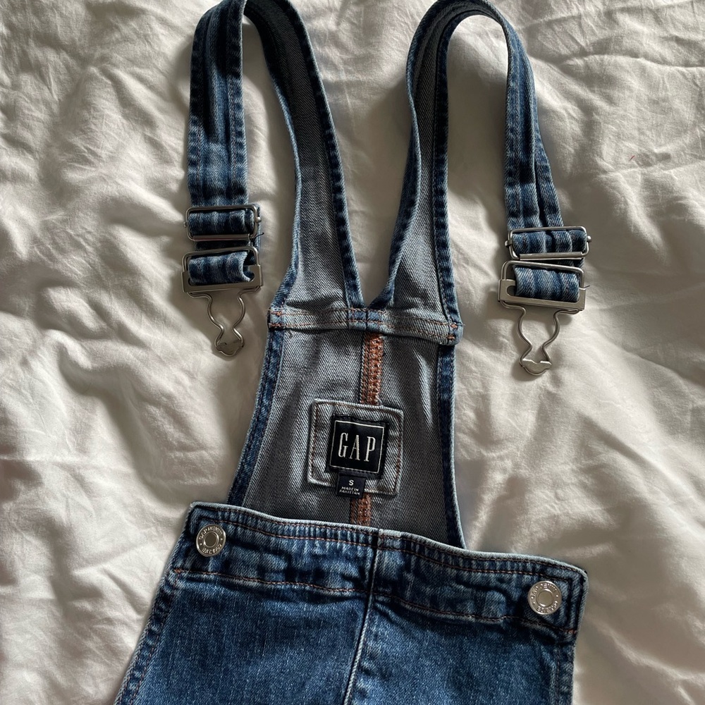 Gap Blue Denim Women's Maternity Overalls